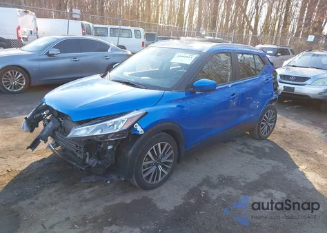 2023 Nissan Kicks Sv Xtronic Cvt from USA, damaged, VIN 3N1CP5CV7PL533315